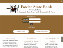 Tablet Screenshot of fowlerstatebank.com